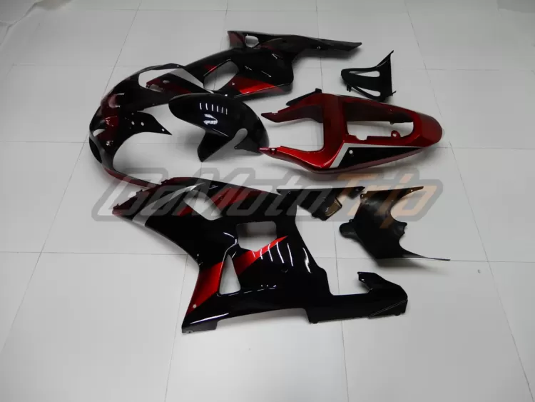 Suzuki K1 K2 Black Red Fairing 4