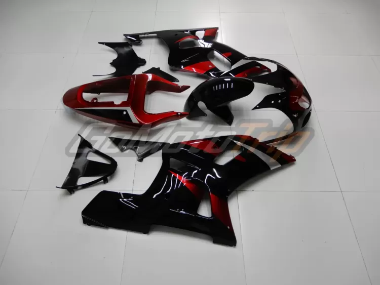 Suzuki K1 K2 Black Red Fairing 5