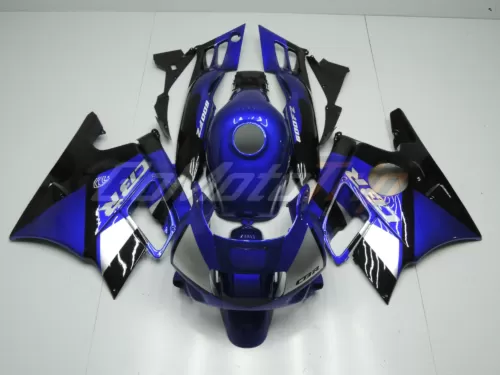 1991 1994 Honda Cbr600f2 Blue Black Fairing 1