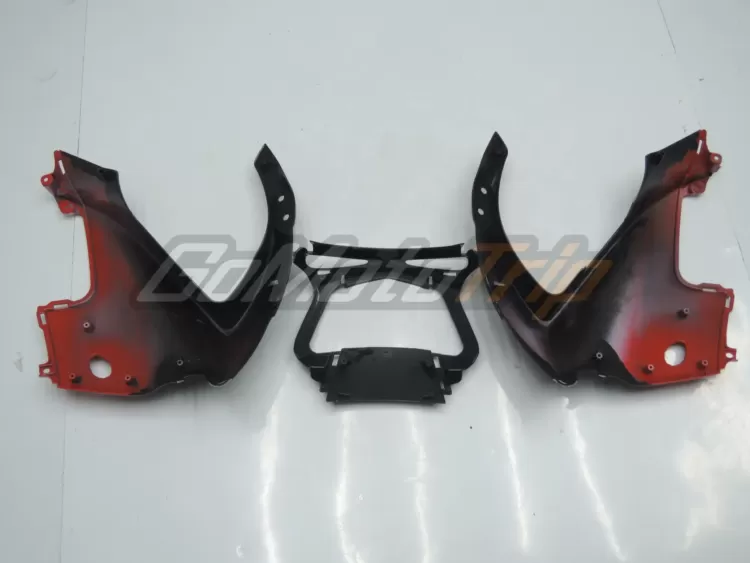 1995 1996 Honda Cbr600f3 Black Red Fairing 5