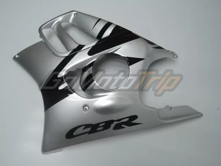 1995 1996 Honda Cbr600f3 Black Silver Fairing2 8