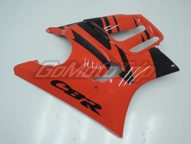 1997 1998 Honda Cbr600f3 Black Red Fairing 11