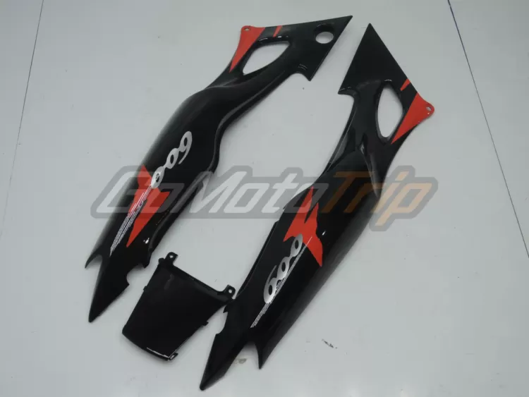 1997 1998 Honda Cbr600f3 Black Red Fairing 12