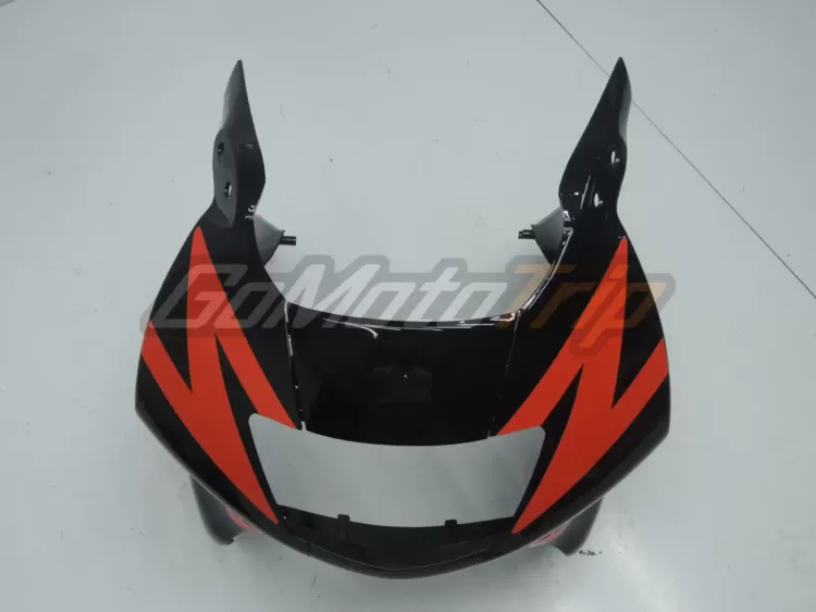 1997 1998 Honda Cbr600f3 Black Red Fairing 4