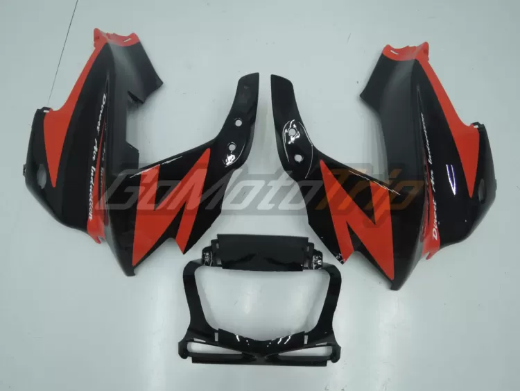 1997 1998 Honda Cbr600f3 Black Red Fairing 6