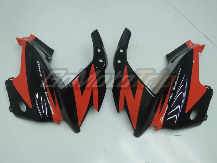 1997 1998 Honda Cbr600f3 Black Red Fairing 7