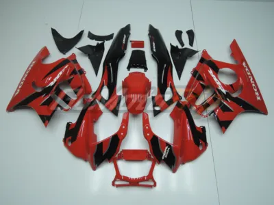 1997 1998 Honda Cbr600f3 Black Red Fairing2 1