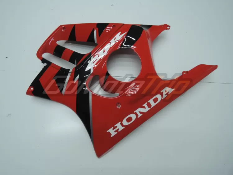 1997 1998 Honda Cbr600f3 Black Red Fairing2 6