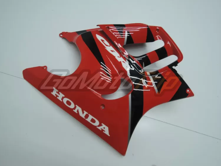 1997 1998 Honda Cbr600f3 Black Red Fairing2 7