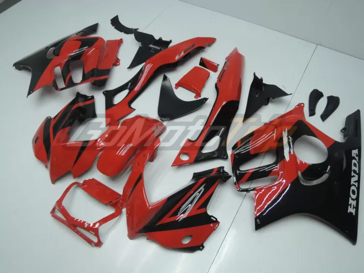 1997 1998 Honda Cbr600f3 Black Red Fairing3 2