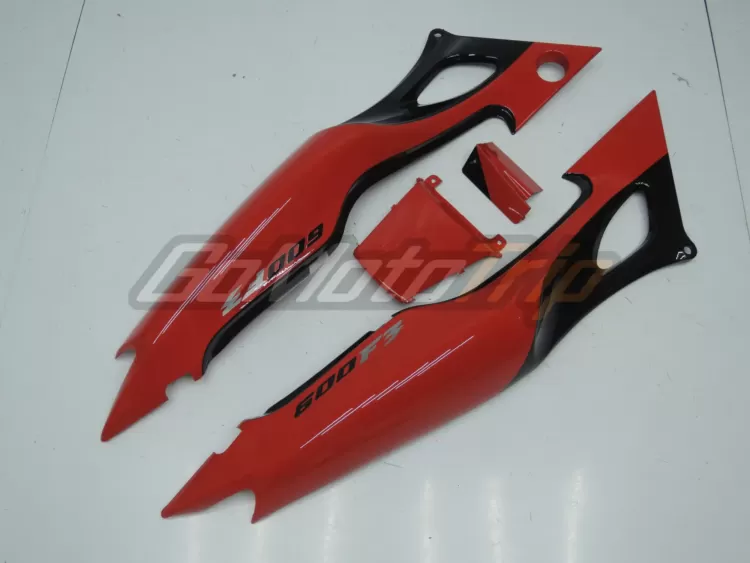 1997 1998 Honda Cbr600f3 Black Red Fairing3 9