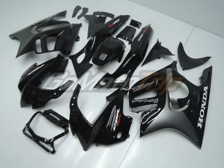 1997 1998 Honda Cbr600f3 Black Silver Fairing2 2