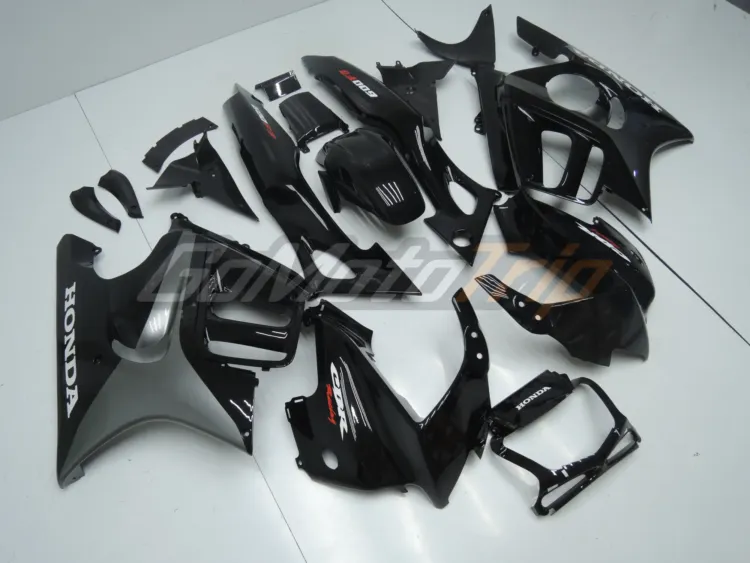 1997 1998 Honda Cbr600f3 Black Silver Fairing2 3