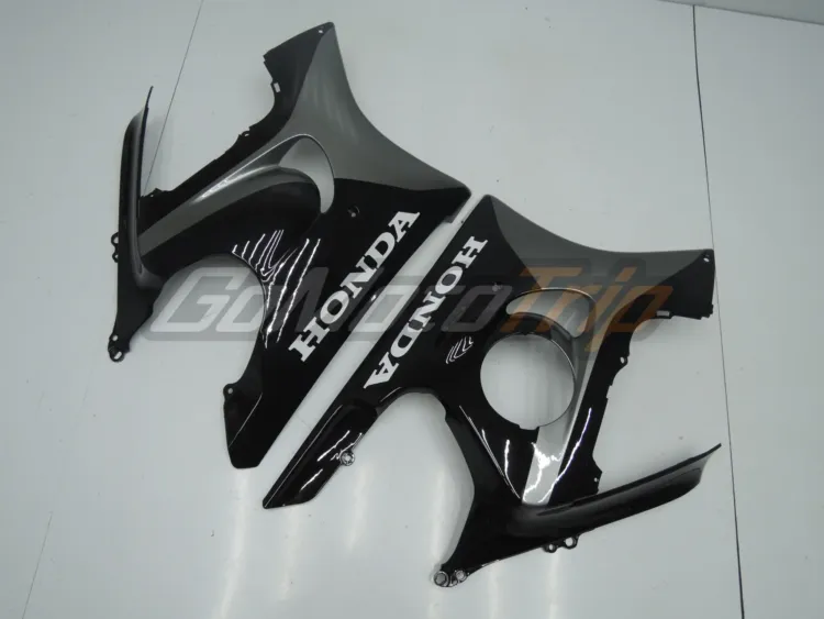 1997 1998 Honda Cbr600f3 Black Silver Fairing2 8