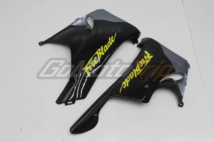 1998 1999 Honda Cbr919rr Black Silver Fairing2 10