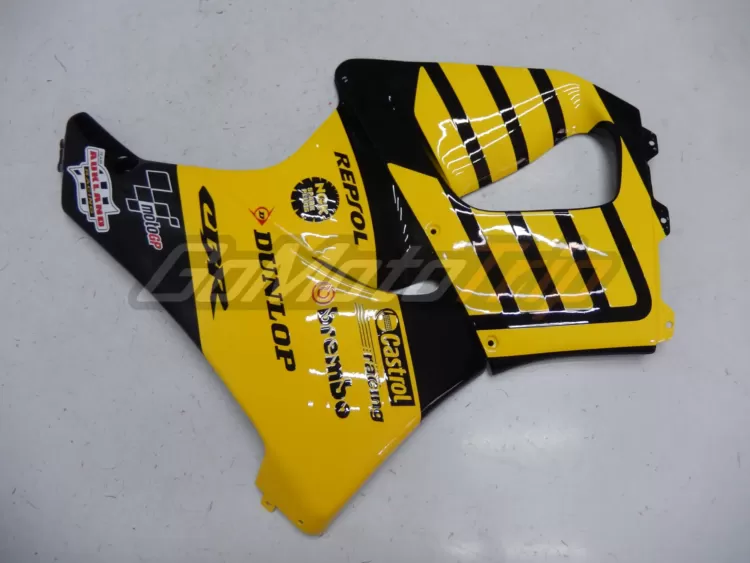 1998 1999 Honda Cbr919rr Black Yellow Fairing 10