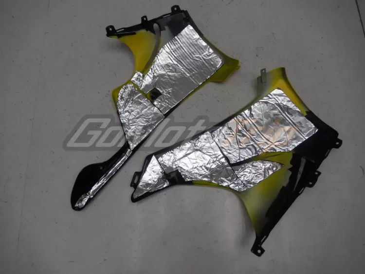 1998 1999 Honda Cbr919rr Black Yellow Fairing 13