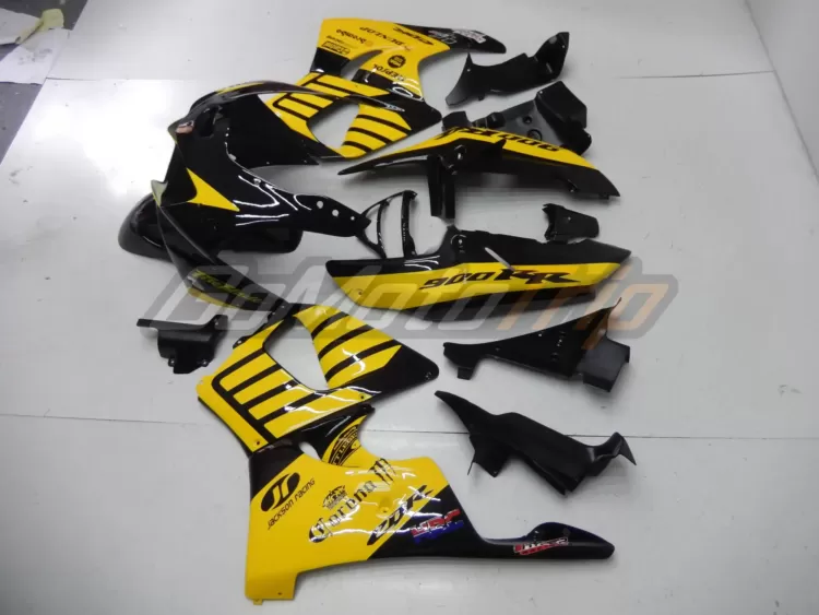 1998 1999 Honda Cbr919rr Black Yellow Fairing 4