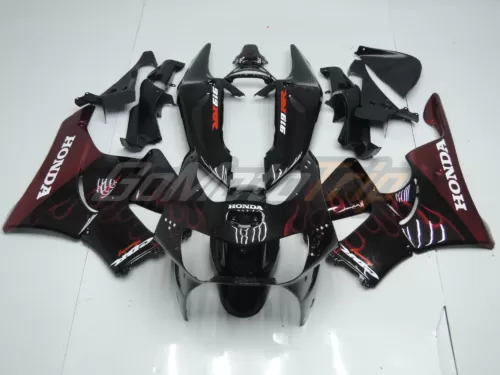 1998 1999 Honda Cbr919rr Red Flame Fairing 1