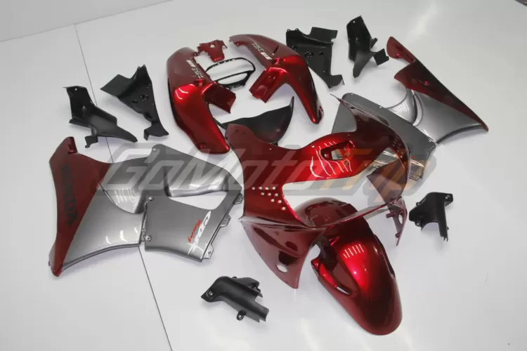 1998 1999 Honda Cbr919rr Red Silver Fairing 3