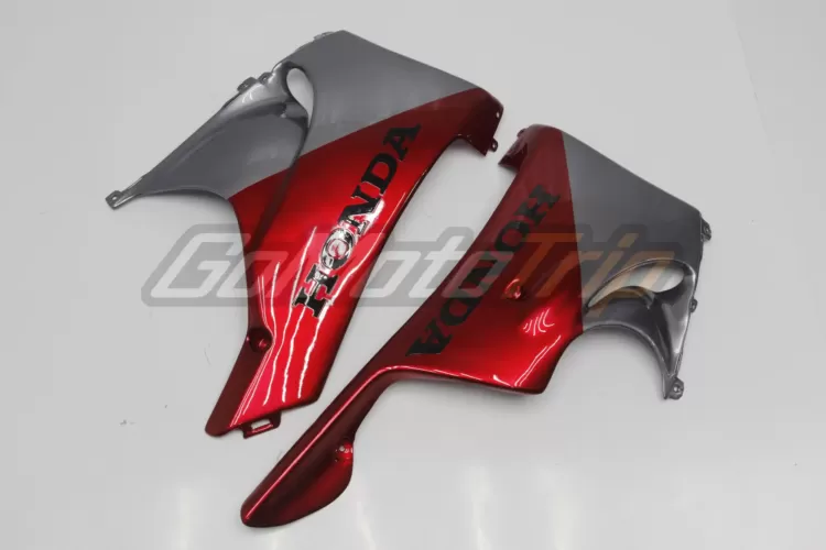 1998 1999 Honda Cbr919rr Red Silver Fairing 9