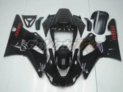 1998 1999 Yamaha Yzf R1 Black Fairing2 1