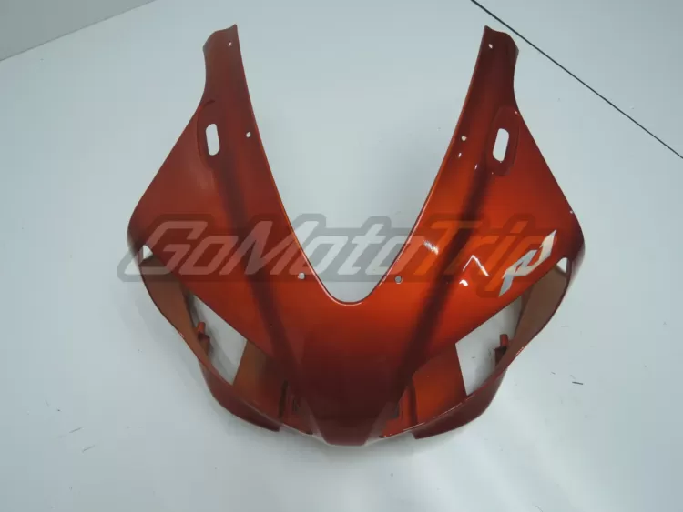 1998 1999 Yamaha Yzf R1 Black Orange Fairing 4