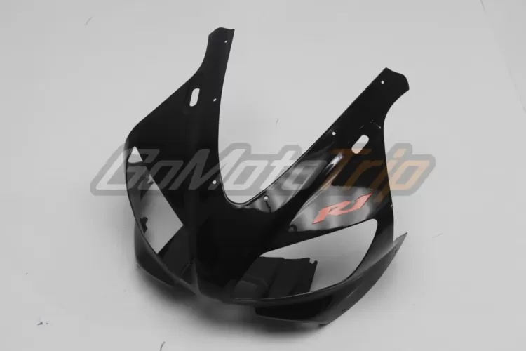 1998 1999 Yamaha Yzf R1 Black Red Fairing 4