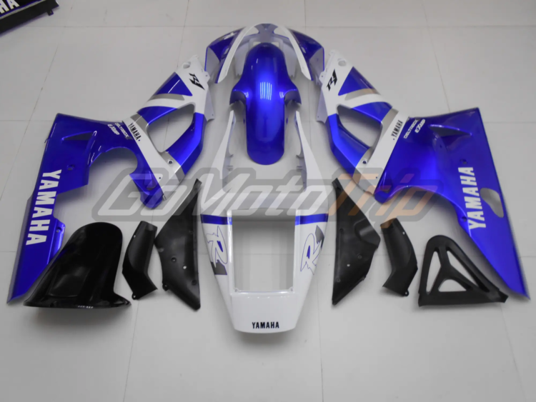 1998 1999 Yamaha Yzf R1 Blue White Fairing 6