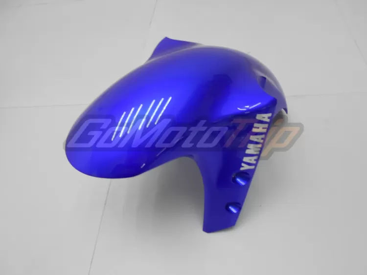 1998 1999 Yamaha Yzf R1 Blue White Fairing2 8