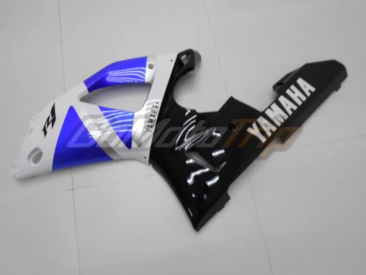 1998 1999 Yamaha Yzf R1 Blue White Fairing2 9