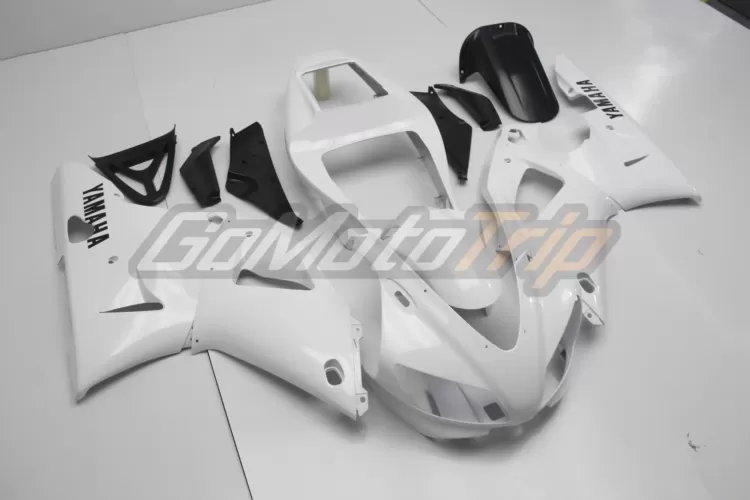 1998 1999 Yamaha Yzf R1 White Fairing 3