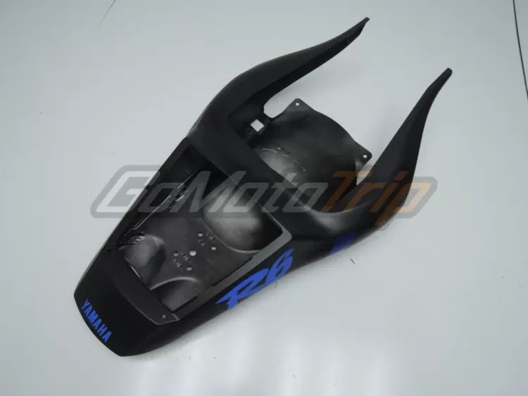 1998 2002 Yamaha Yzf R6 Black Blue Fairing 10