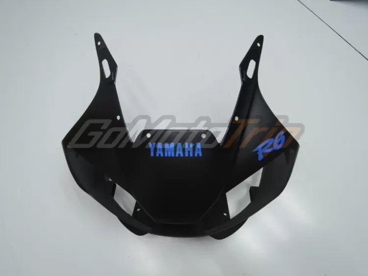 1998 2002 Yamaha Yzf R6 Black Blue Fairing 4