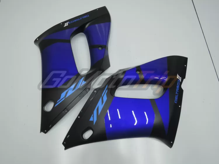 1998 2002 Yamaha Yzf R6 Black Blue Fairing 8