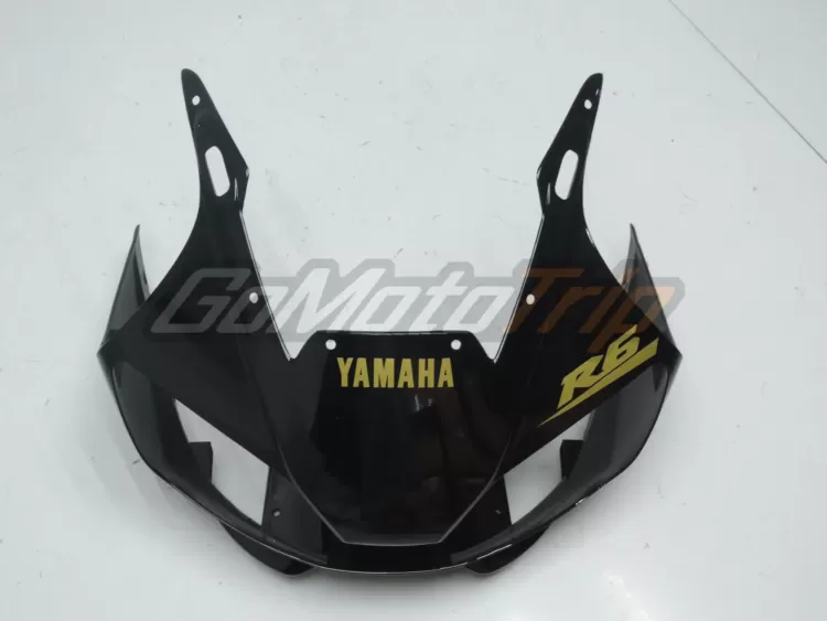 1998 2002 Yamaha Yzf R6 Black Fairing2 4