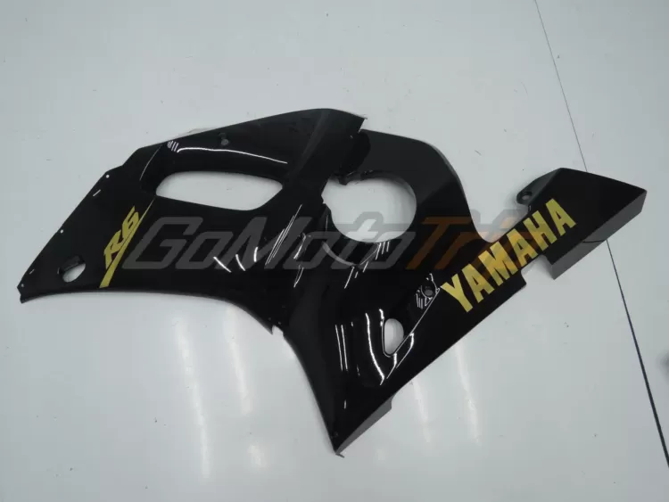 1998 2002 Yamaha Yzf R6 Black Fairing2 7