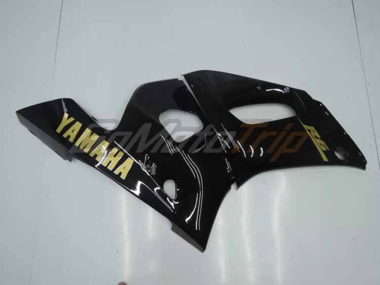 1998 2002 Yamaha Yzf R6 Black Fairing2 8