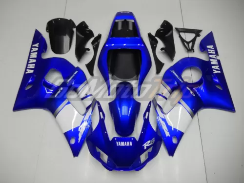 1998 2002 Yamaha Yzf R6 Blue Fairing3 1