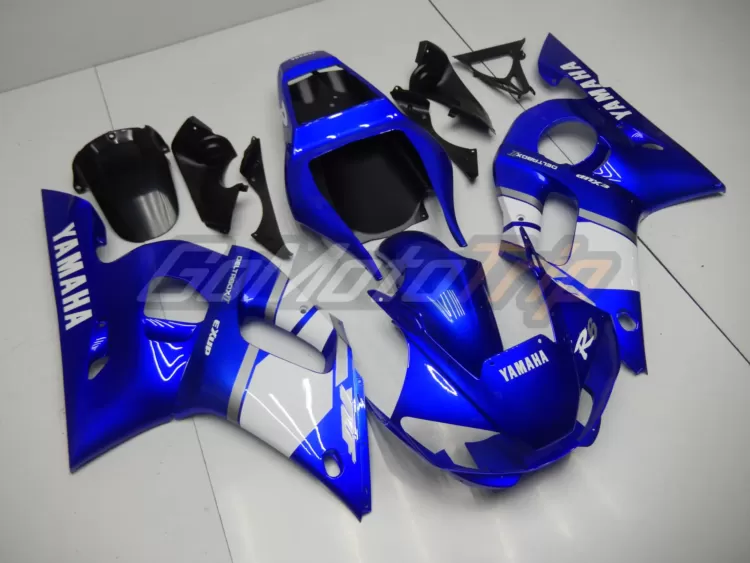 1998 2002 Yamaha Yzf R6 Blue Fairing3 3