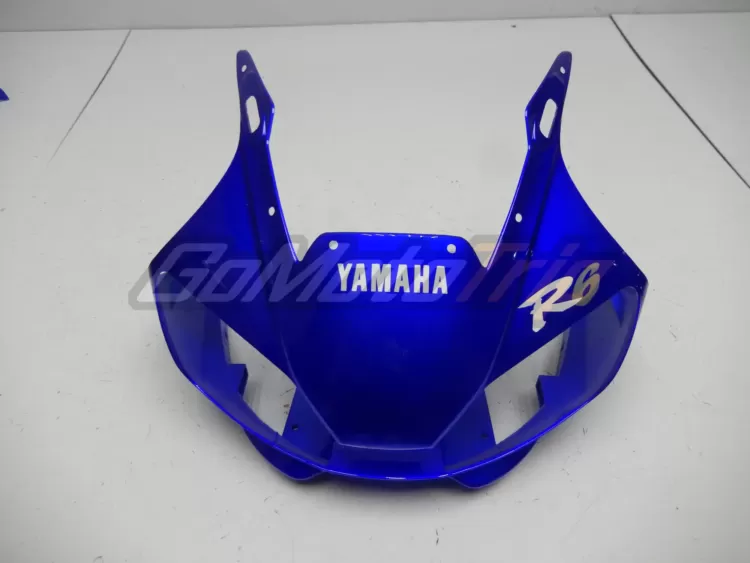 1998 2002 Yamaha Yzf R6 Blue Fairing3 5