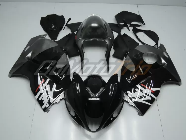 1999 2007 Suzuki Hayabusa Black Gray Fairing 1