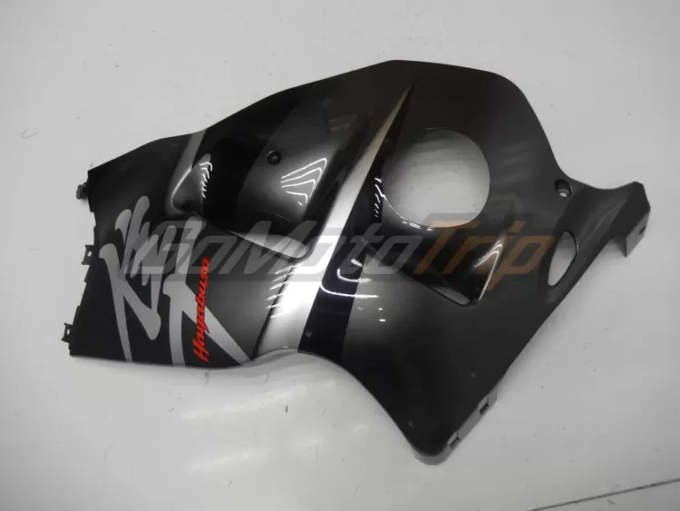 1999 2007 Suzuki Hayabusa Black Gray Fairing2 4