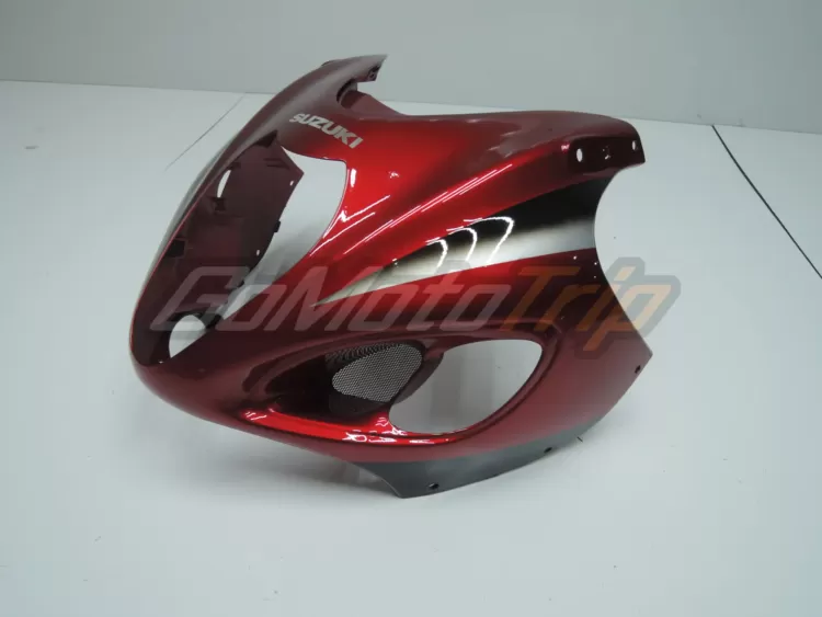 1999 2007 Suzuki Hayabusa Black Red Fairing2 4