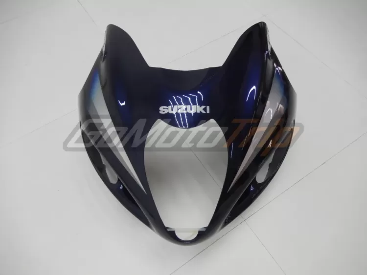 1999 2007 Suzuki Hayabusa Blue Silver Fairing 7