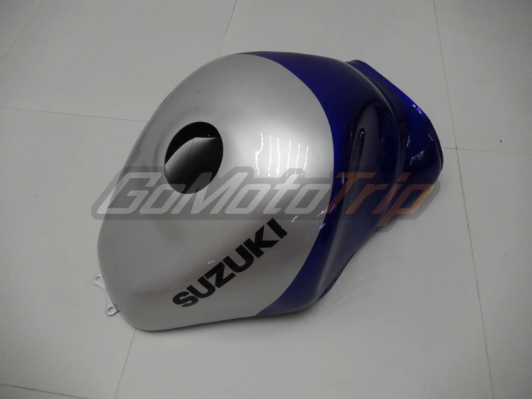 1999 2007 Suzuki Hayabusa Blue Silver Fairing2 11