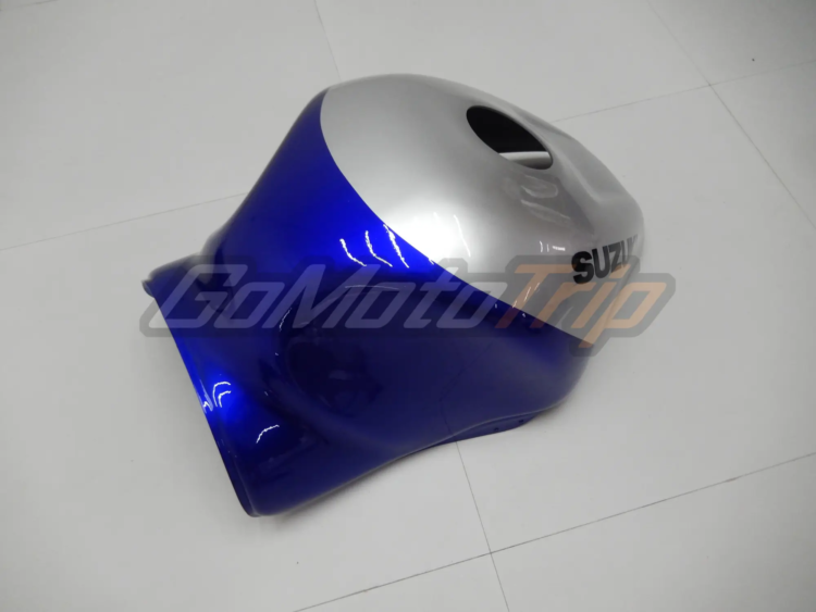 1999 2007 Suzuki Hayabusa Blue Silver Fairing2 12