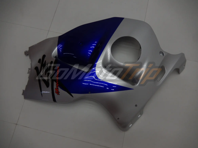 1999 2007 Suzuki Hayabusa Blue Silver Fairing2 13