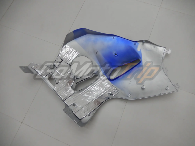 1999 2007 Suzuki Hayabusa Blue Silver Fairing2 14