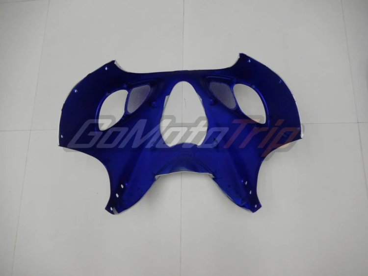 1999 2007 Suzuki Hayabusa Blue Silver Fairing2 8